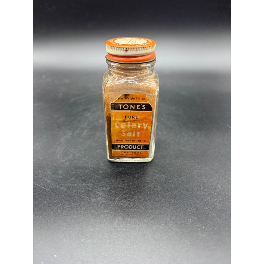Vintage Tone's‎ Celery Salt Bottle